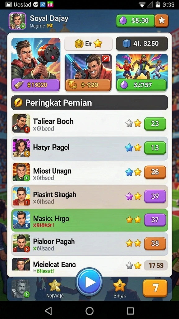 Screenshot a200m nomor 1